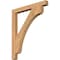 Ekena Millwork Legacy Block Smooth Bracket, Western Red Cedar, 3 1/2"W x 36"D x 42"H BKT04X36X42LEC05SWR - alternate 1